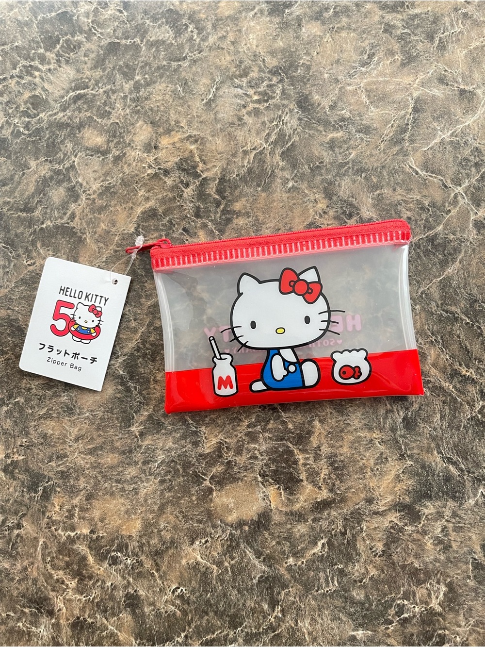 Hello Kitty Mini Zipper Pouch